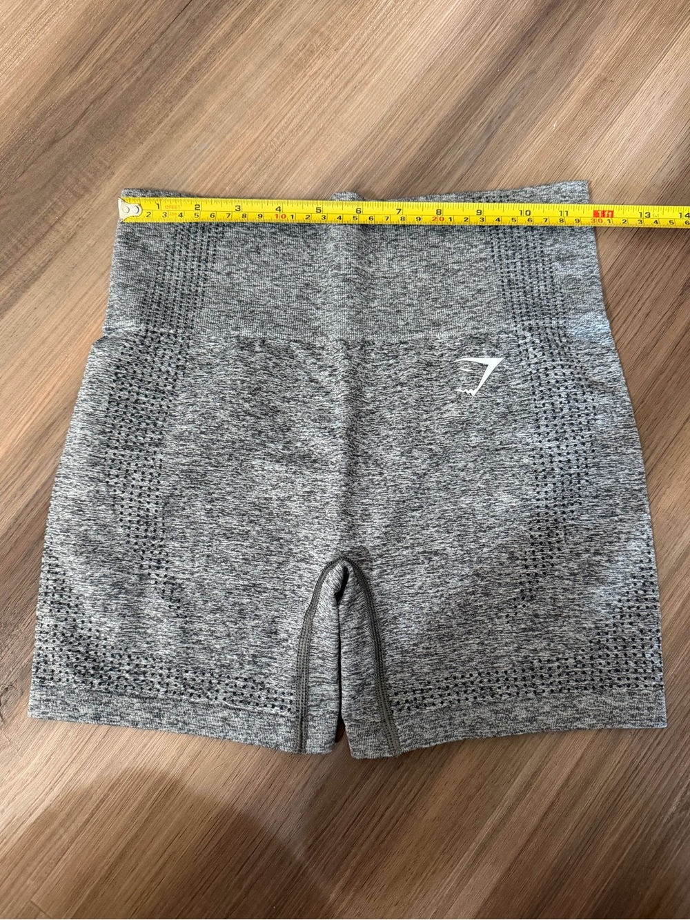 Gymshark Grey Seamless High-Rise Bike Shorts
